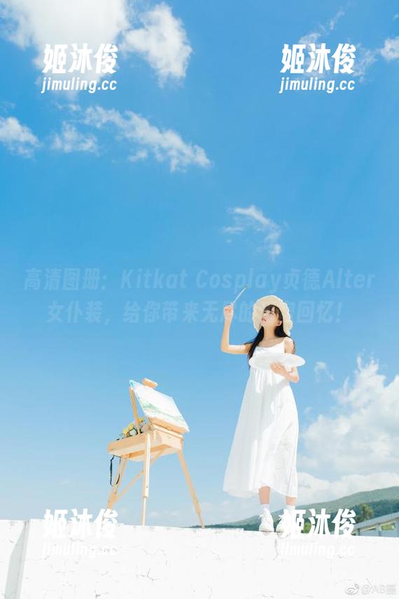 Kitkat Cosplay 高清图册:Kitkat Cosplay贞德Alter女仆装,给你带来无尽的甜蜜回忆!